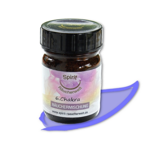 6. Chakra - Stirnchakra (3. Auge) | Räuchermischung mit Meditationsanleitung