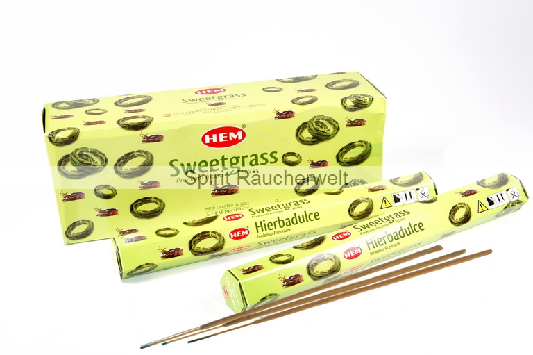 Sweetgras Räucherstäbchen HEM