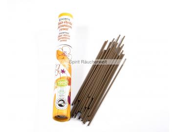 Geranie - Anis | pflanzliche 100% naturreine  Aromandise Räucherstäbchen - 30 Sticks