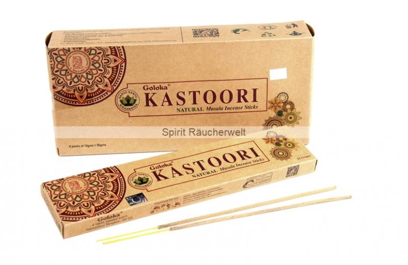 Kastoori - Moschus Goloka Räucherstäbchen