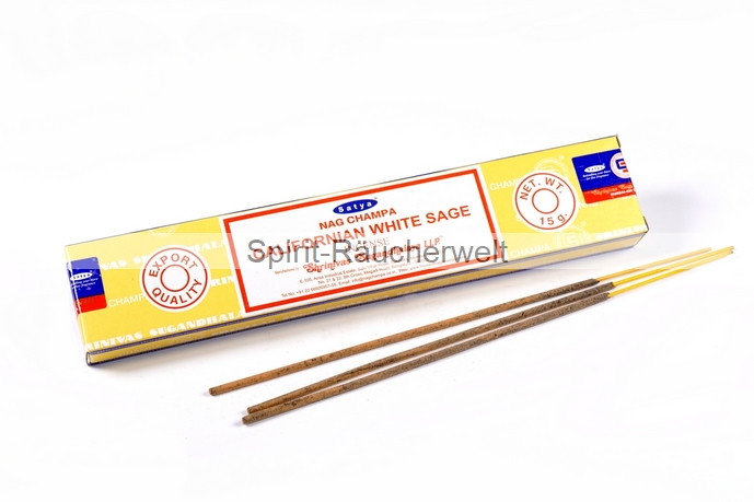 Nag Champa California White Sage 15g Räucherstäbchen Satya