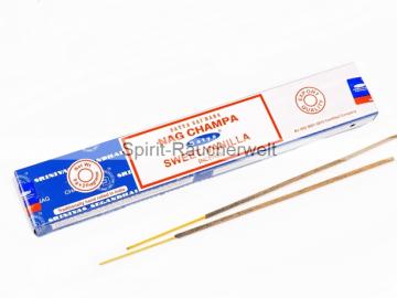 Nag Champa Sweet Vanilla Räucherstäbchen Satya