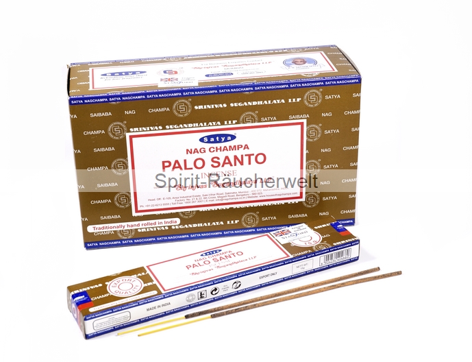 Palo Santo Nag Champa Räucherstäbchen Satya