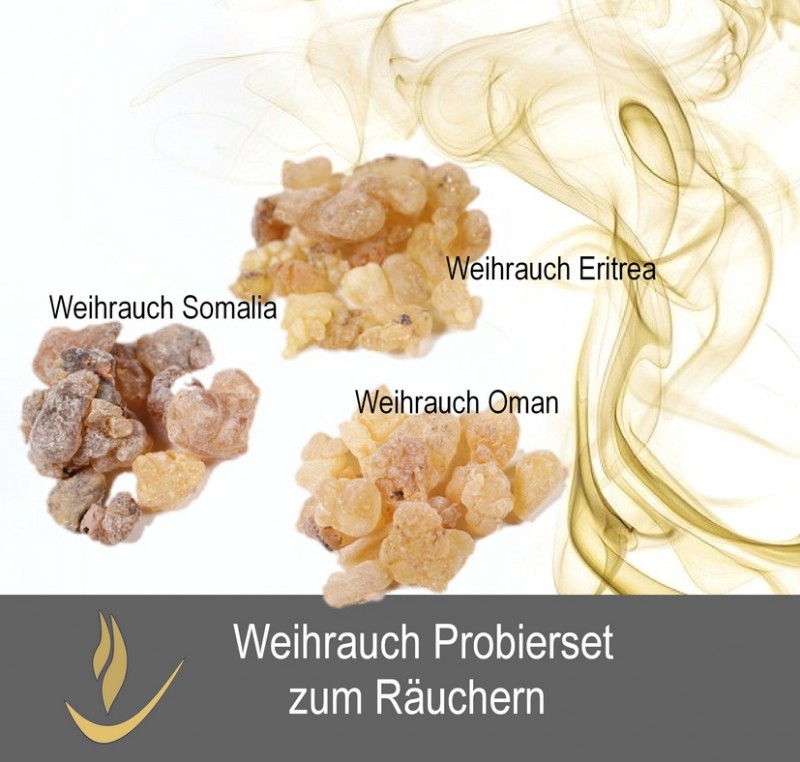 Weihrauch- Probierset | Oman, Somalia, Eritrea