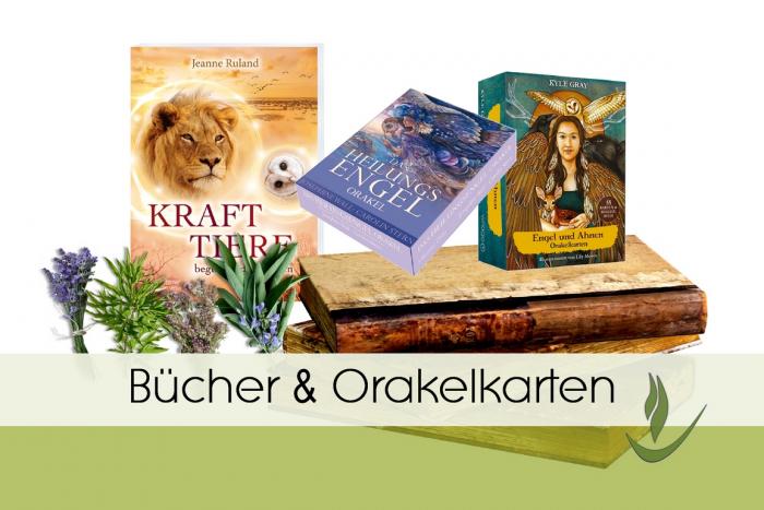 Bücher übers Räuchern + Orakelkarten Engelkarten